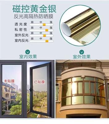 金色-单向透视膜